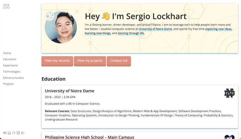 My site